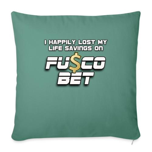 I LOST ON FUSCOBET - Throw Pillow Cover 17.5” x 17.5”
