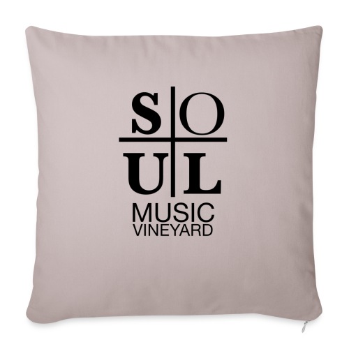 Soul Music Vineyard | 2023 - Throw Pillow Cover 17.5” x 17.5”