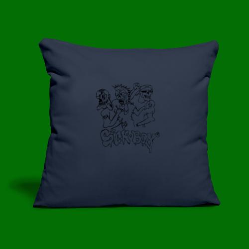 SickBoys Zombie - Throw Pillow Cover 17.5” x 17.5”