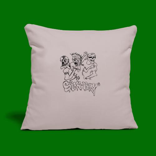 SickBoys Zombie - Throw Pillow Cover 17.5” x 17.5”