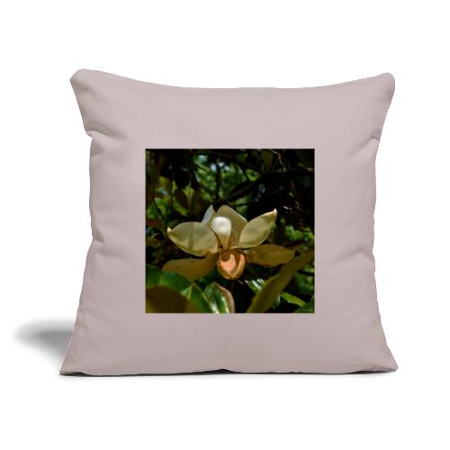 Virginia Magnolia - Throw Pillow Cover 17.5” x 17.5”