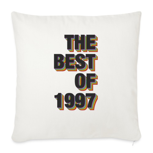 The Best Of 1997 - Throw Pillow Cover 17.5” x 17.5”