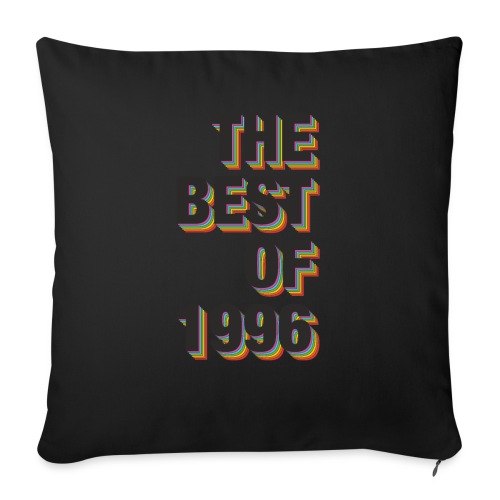 The Best Of 1996 - Throw Pillow Cover 17.5” x 17.5”