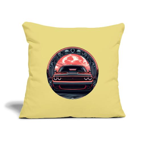 Challenger Haloween - Throw Pillow Cover 17.5” x 17.5”