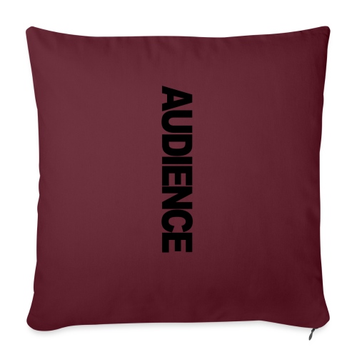 Audience iphone vertical - Throw Pillow Cover 17.5” x 17.5”