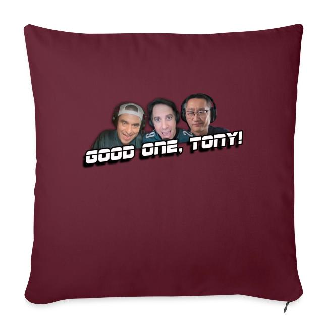 GOOD ONE, TONY! (with Fusco Show back)