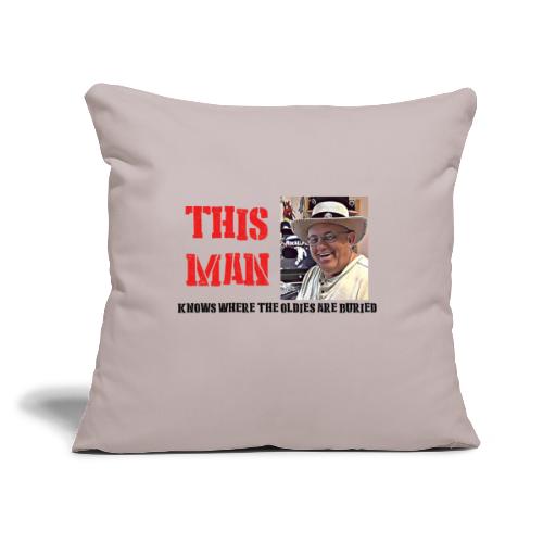 Tom Lee KNOWS! - Throw Pillow Cover 17.5” x 17.5”