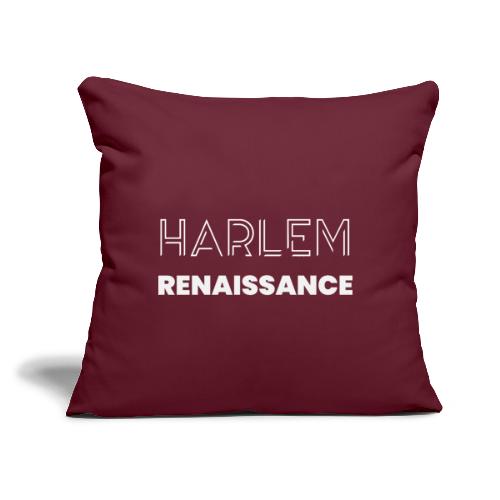 Renaissance HARLEM - Throw Pillow Cover 17.5” x 17.5”