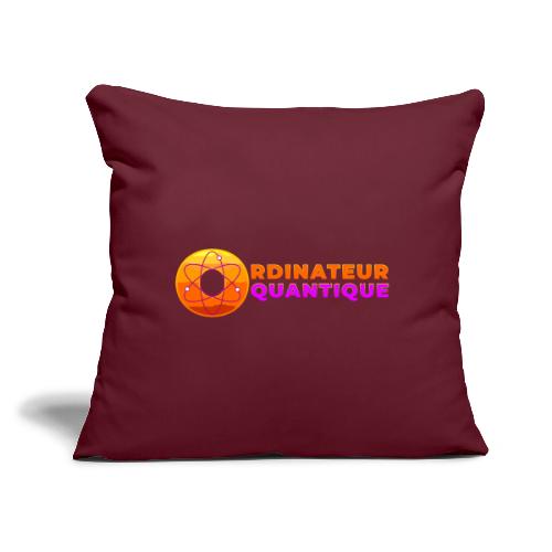 Quantum Computer: Quantum Logic Liberated - Throw Pillow Cover 17.5” x 17.5”