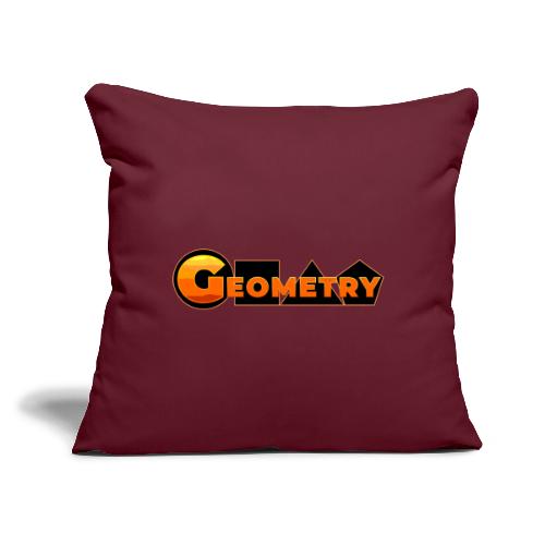 Geometry: Shape the World - Throw Pillow Cover 17.5” x 17.5”