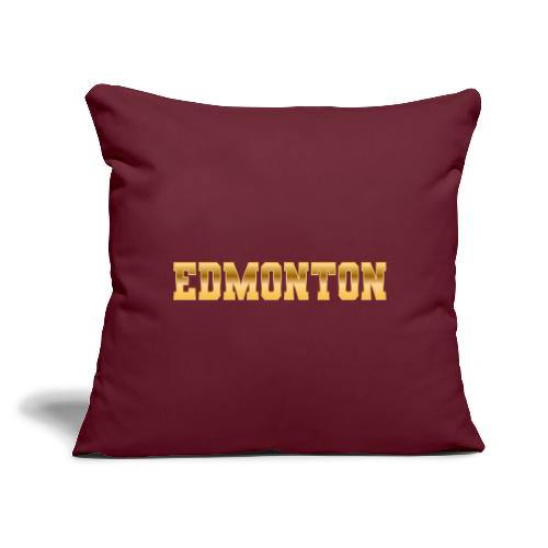 Edmonton - Throw Pillow Cover 17.5” x 17.5”