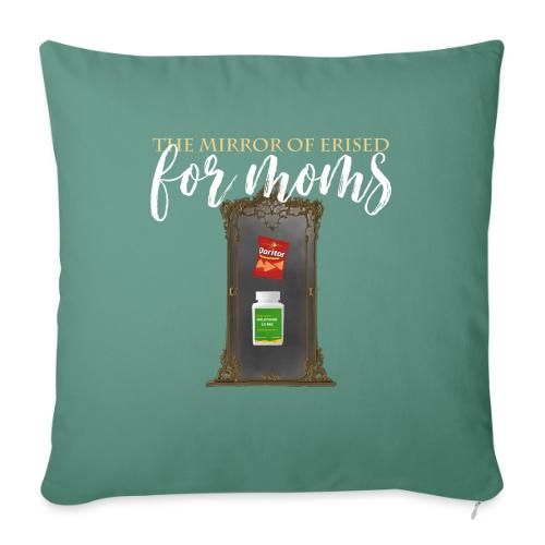 The Mirror Of Erised For Moms - Throw Pillow Cover 17.5” x 17.5”
