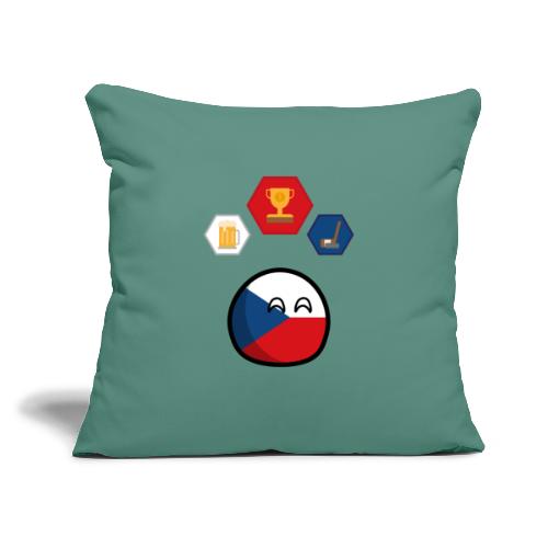 Best of Czechia - Throw Pillow Cover 17.5” x 17.5”