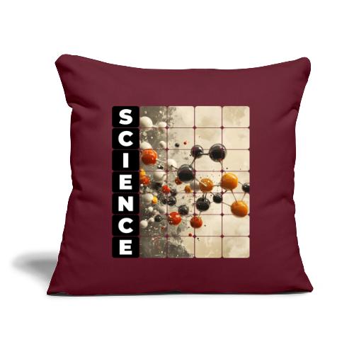 Science in Structure - Throw Pillow Cover 17.5” x 17.5”