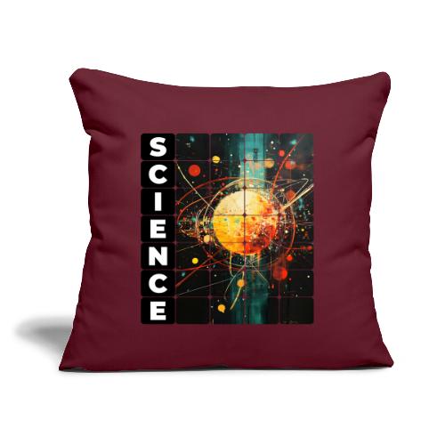Core of Science - Throw Pillow Cover 17.5” x 17.5”