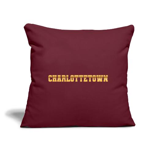 Charlottetown - Throw Pillow Cover 17.5” x 17.5”