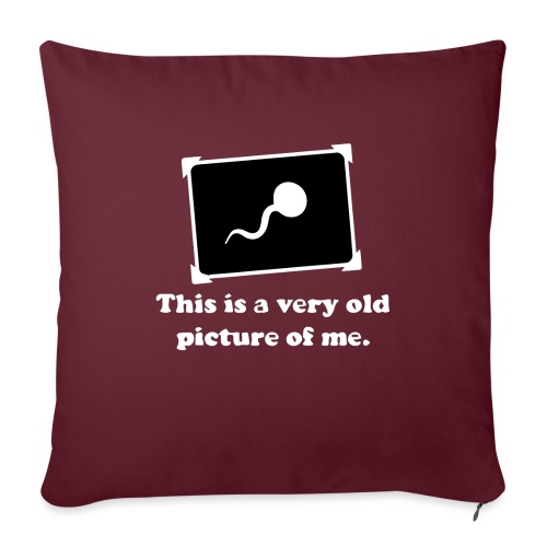pic-of-me - Throw Pillow Cover 17.5” x 17.5”
