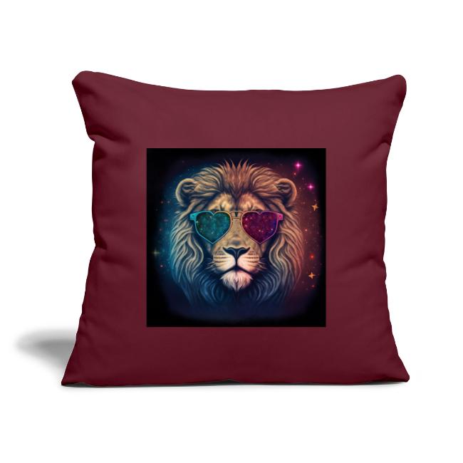Jesus Lion of Judah wearing love glasses