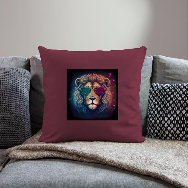 Jesus Lion of Judah wearing love glasses