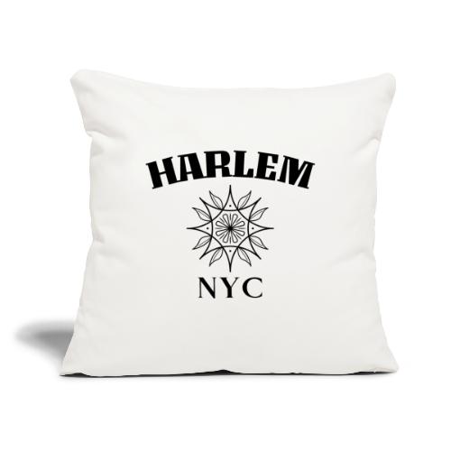 Harlem Style Graphic - Throw Pillow Cover 17.5” x 17.5”