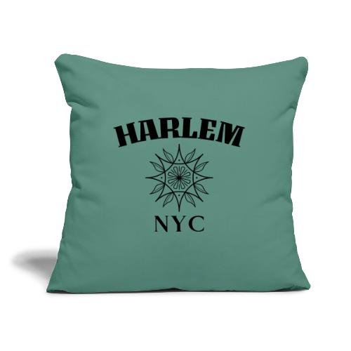 Harlem Style Graphic - Throw Pillow Cover 17.5” x 17.5”