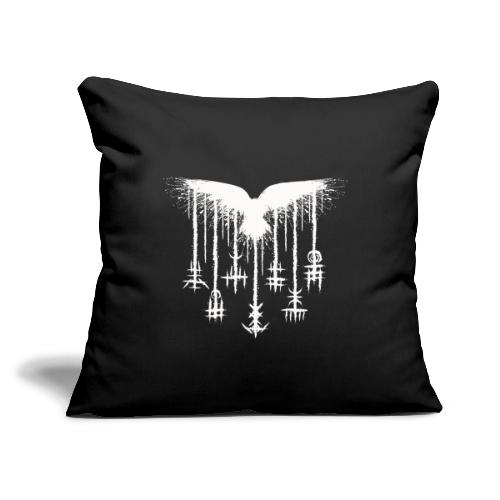 The Sacred Raven - Throw Pillow Cover 17.5” x 17.5”