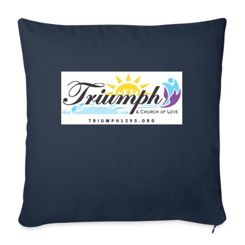 Triumph Threads - Throw Pillow Cover 17.5” x 17.5”