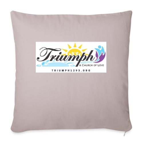 Triumph Threads - Throw Pillow Cover 17.5” x 17.5”