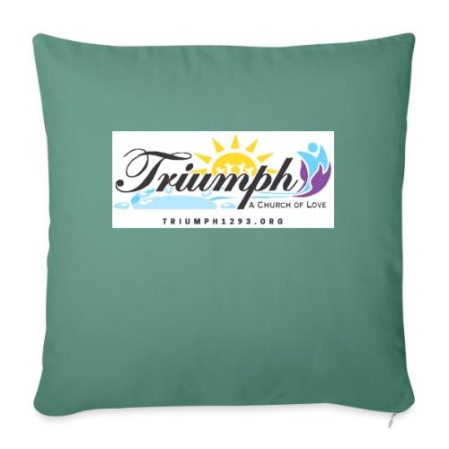 Triumph Threads - Throw Pillow Cover 17.5” x 17.5”