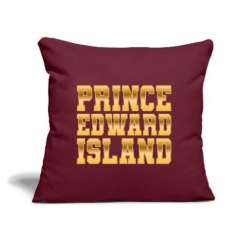 Prince Edward Island - Throw Pillow Cover 17.5” x 17.5”