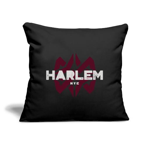 Harlem NYC Abstract Streetwear - Throw Pillow Cover 17.5” x 17.5”