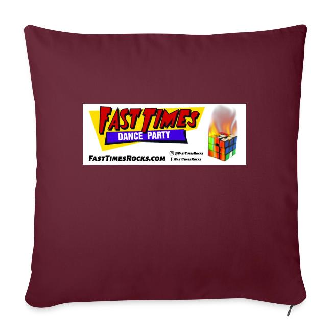 Fast Times Logo with Burning Cube