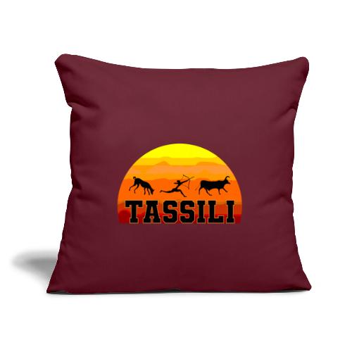 Algeria: Tassili Timeless - Throw Pillow Cover 17.5” x 17.5”