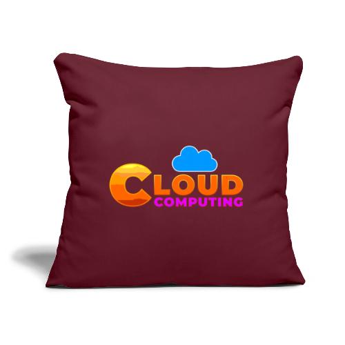 Cloud Computing - Throw Pillow Cover 17.5” x 17.5”