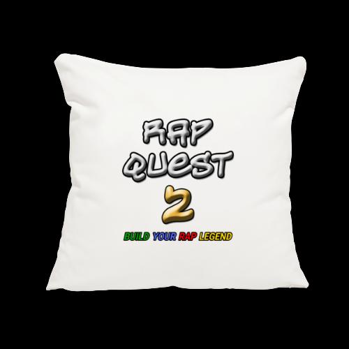 RQ2 Logo - Throw Pillow Cover 17.5” x 17.5”
