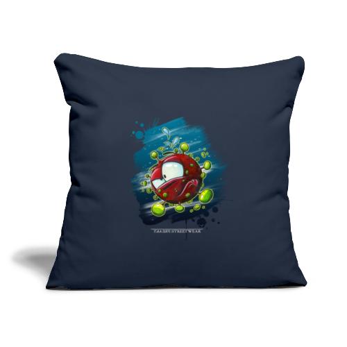 Covid - Throw Pillow Cover 17.5” x 17.5”