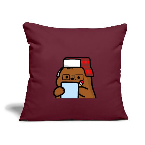 Ormabear - Throw Pillow Cover 17.5” x 17.5”