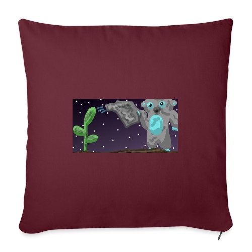 Watering - Throw Pillow Cover 17.5” x 17.5”