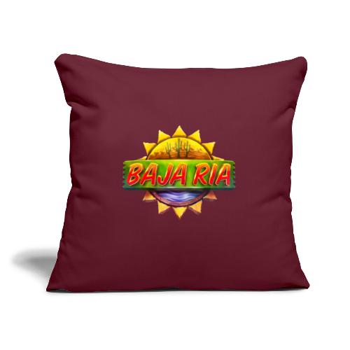 Baja Ria - Throw Pillow Cover 17.5” x 17.5”
