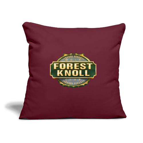 Forest Knoll - Throw Pillow Cover 17.5” x 17.5”