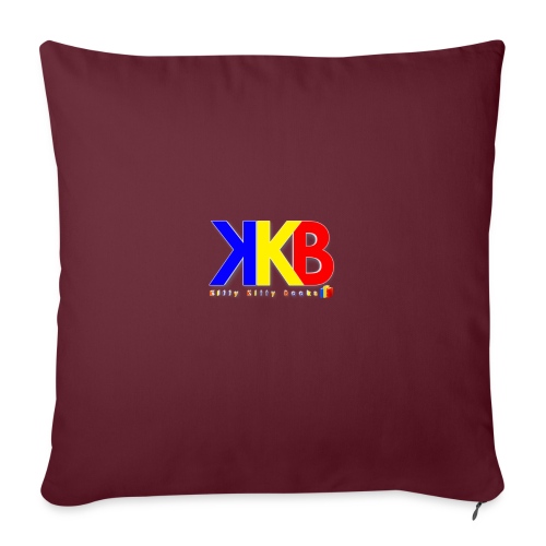 KKB Logo 3D - Throw Pillow Cover 17.5” x 17.5”