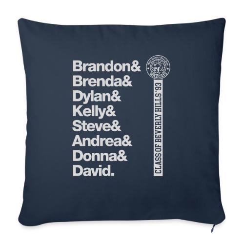 Class of 93 Grey - Throw Pillow Cover 17.5” x 17.5”