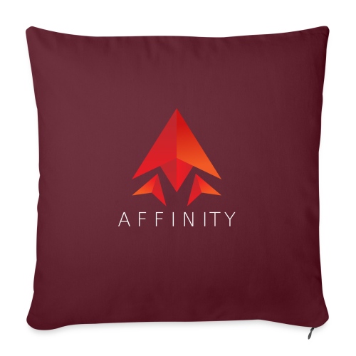 Affinity Gear - Throw Pillow Cover 17.5” x 17.5”