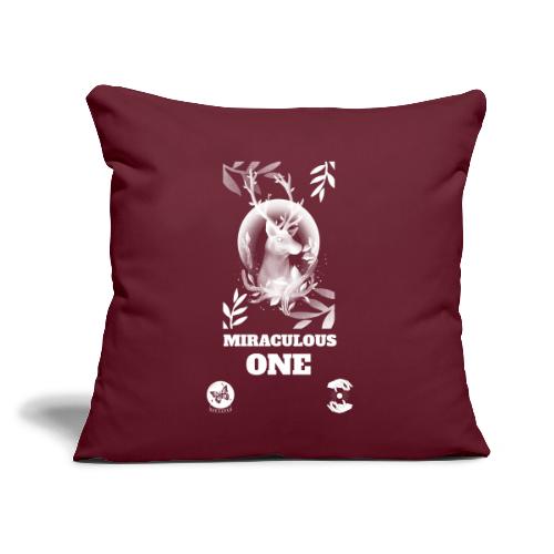 Miraculous One - Throw Pillow Cover 17.5” x 17.5”