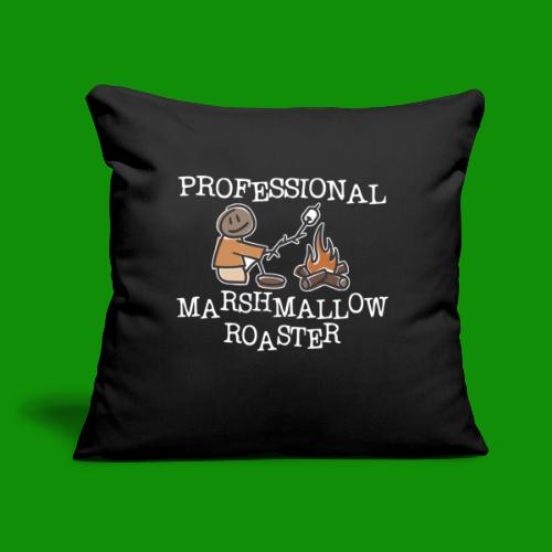 Professional Marshmallow roaster - Throw Pillow Cover 17.5” x 17.5”