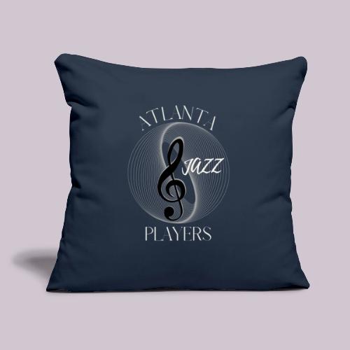 Atlanta Jazz Players - Throw Pillow Cover 17.5” x 17.5”