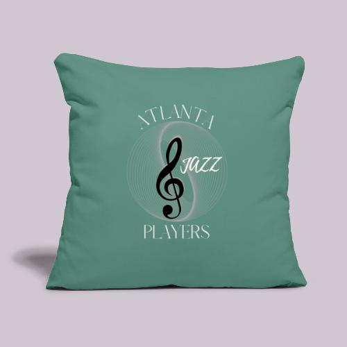 Atlanta Jazz Players - Throw Pillow Cover 17.5” x 17.5”
