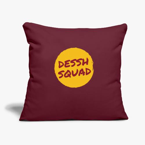DESSH Squad - Throw Pillow Cover 17.5” x 17.5”