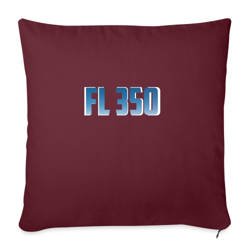 FL350 - Throw Pillow Cover 17.5” x 17.5”