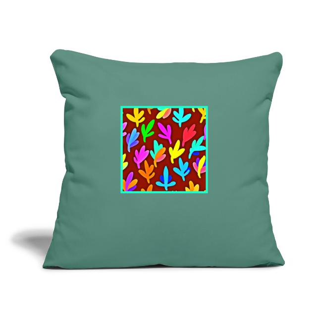 Colorful Tree Leaves Dance Pattern